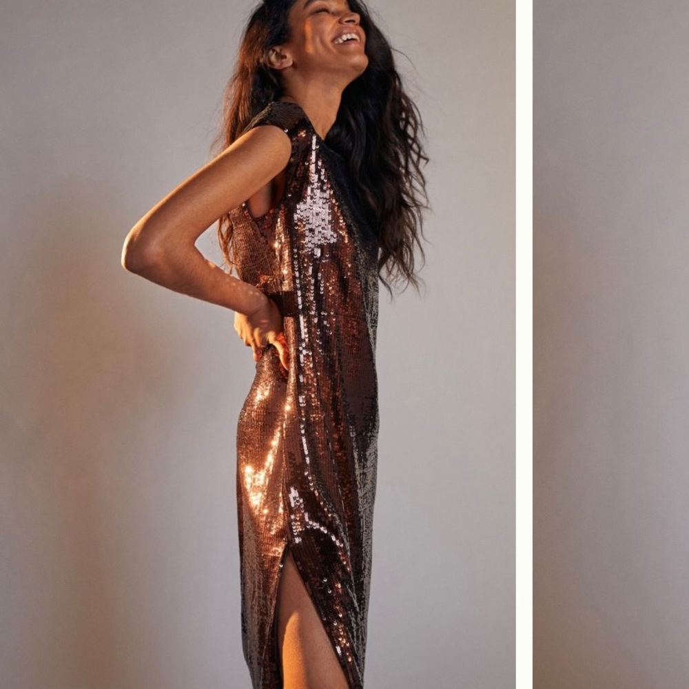 Maeve Kara sequin mini dress